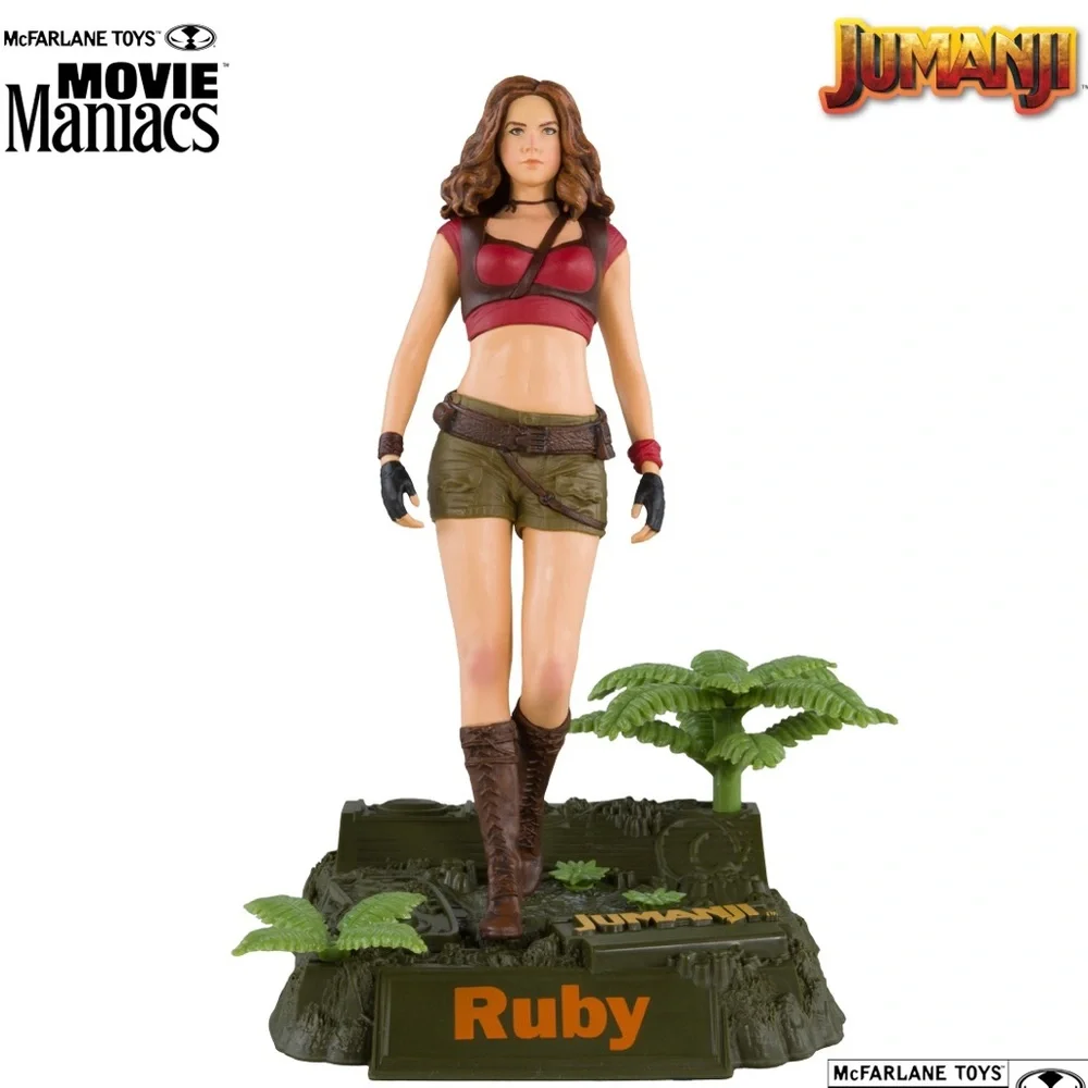 McFarlane Toys - Movie Maniacs Ruby Roundhouse (Jumanji) 6in Posed Figure - Picture 1 of 14